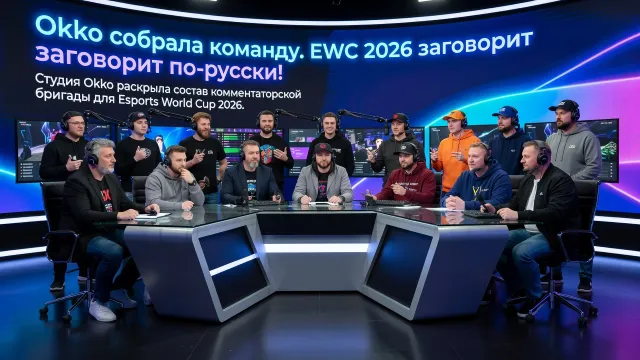 Okko собрала команду. EWC 2026 заговорит по-русски!